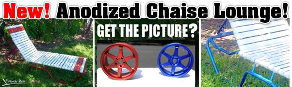 New! Anodized Lounge Chair