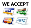 we_accept We Accept Visa, Master Card, Pay Pal and More!