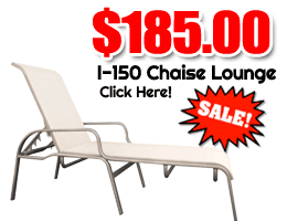 I-150 Chaise Lounge on Sale for $185.00